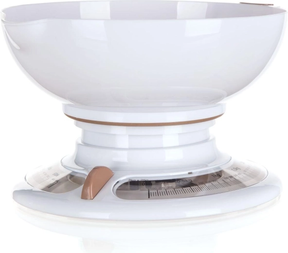 Culinaria White 3 kg Mechanical Kitchen Scale
