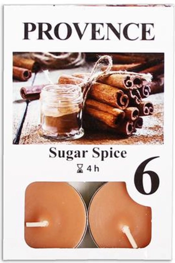 Tea Lights Sweet Spice, 6 pcs