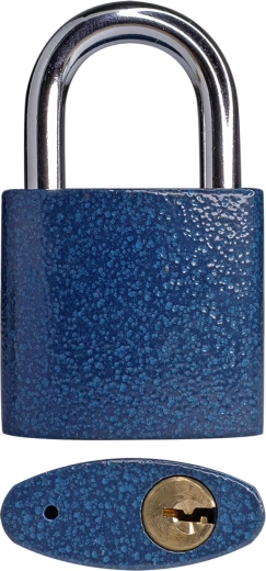 STAR Padlock 38 mm, Blue, 3 Keys