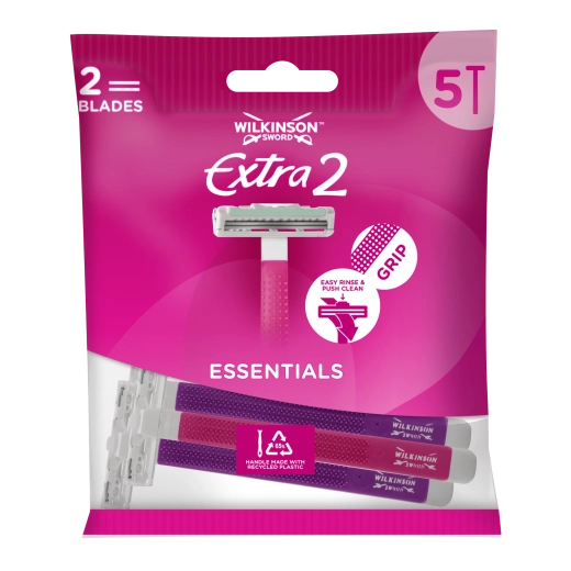 Rasoio usa e getta da donna WILKINSON Extra 2 Beauty, 5 pz