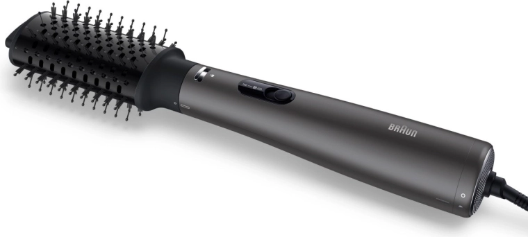 Spazzola ad aria calda 800 W con ionizzazione e accessori