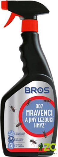 Spray contre les fourmis et les insectes rampants 500 ml BROS