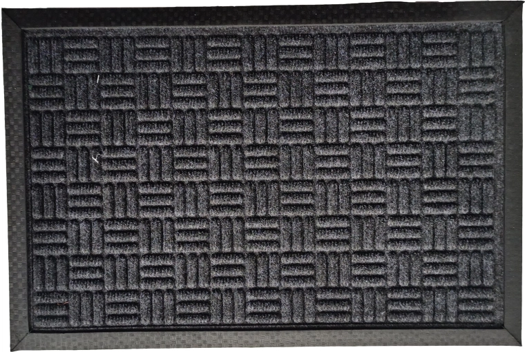 Zerbino in gomma e polipropilene 40 × 60 cm, melangiato, mix di colori