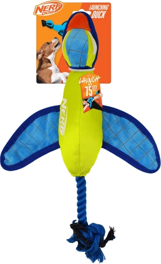 Nerf Dog nylon apporteringsand med knitrene vinger 42 cm