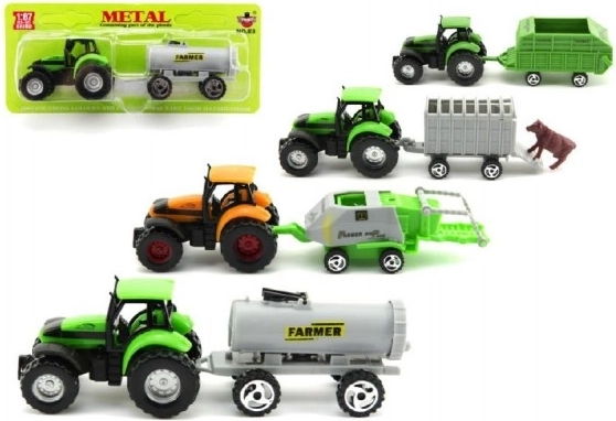 Tractor with Trailer for Kids