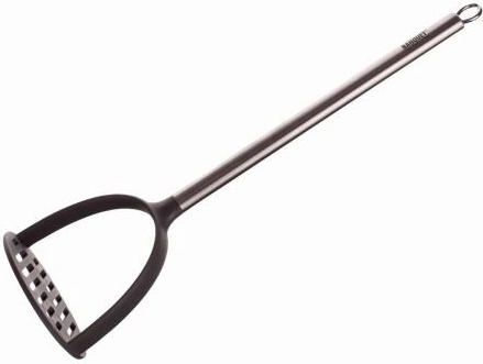 Nylon and stainless steel potato masher 32.5 cm