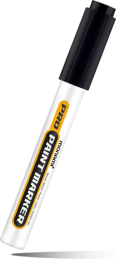 MONAMI Pro Paint Maker Marker, black, 2 mm