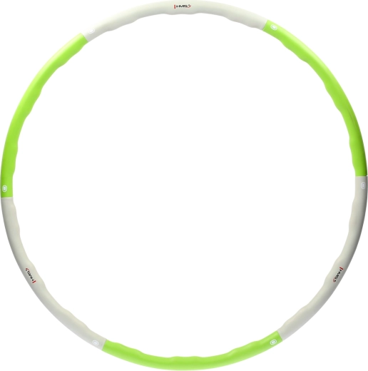 Massage hula hoop ring HMS HHP003, 100 cm – green