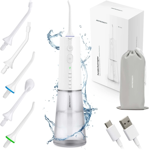 Hydropulseur buccal sans fil Berdsen