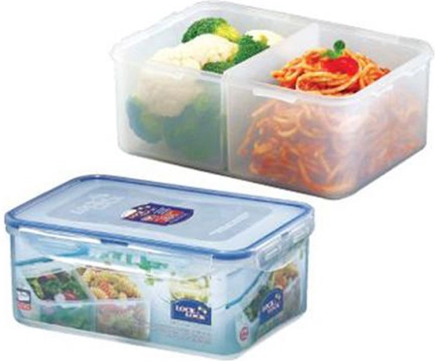 Contenitore per alimenti con 2 scomparti 2,3 l LOCK