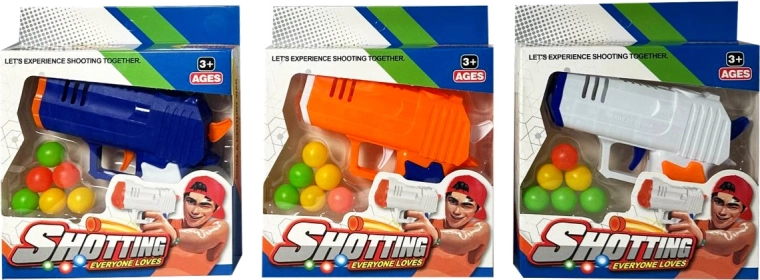 Plastic ball gun for kids