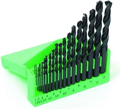 Sada vrtáků do kovu HSS 1–13 mm, 19 dílů