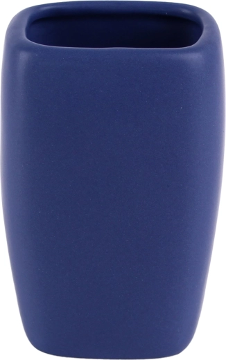Ceramic toothbrush holder cup TORO, assorted colors