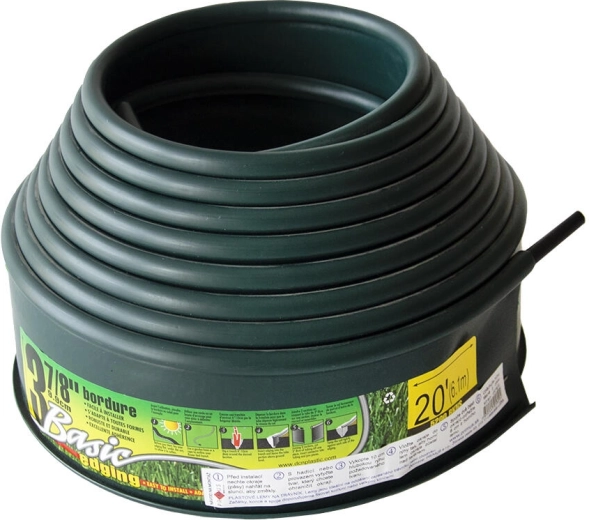 Bordure de pelouse JACOB 10 × 600 cm verte