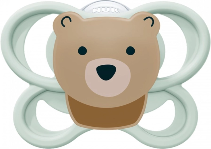 Sucette NUK Perfect Match Air Bear 0–6 mois, en silicone
