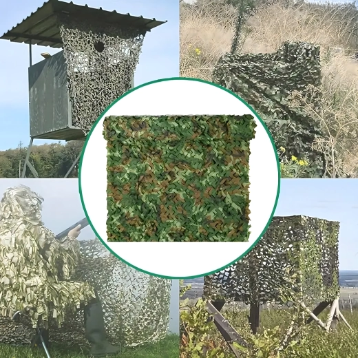Military camouflage net moro 2 × 2 m for balcony (shading) - 1 piece