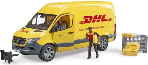 Bruder Mercedes-Benz Sprinter DHL s vozačem i dodacima