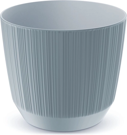 Cache-pot Ryfo 6,9 cm gris clair