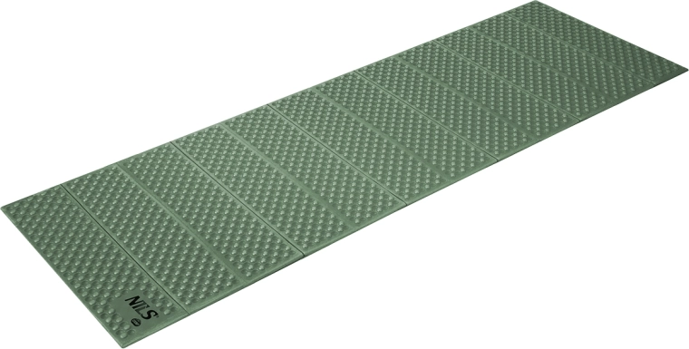 Folding foam sleeping pad NILS Camp green