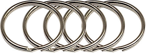 Kółko do kluczy 20 mm nikiel (50 szt.)