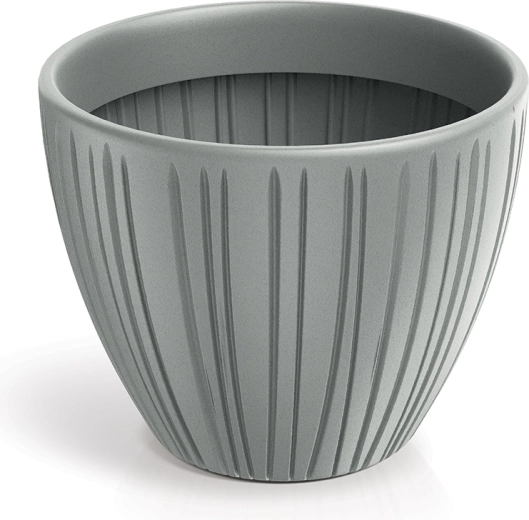 Vaso Fero Round 30 cm grigio cemento