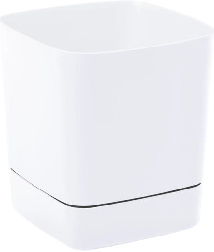 Pot Clima avec socle 160 × 160 mm blanc