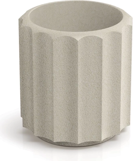 Cache-pot Rona Line 28 cm sable avec insert