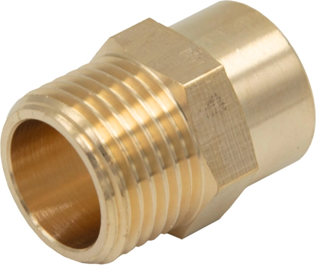 Reducer male 1/2" × female 3/8" for HVAC