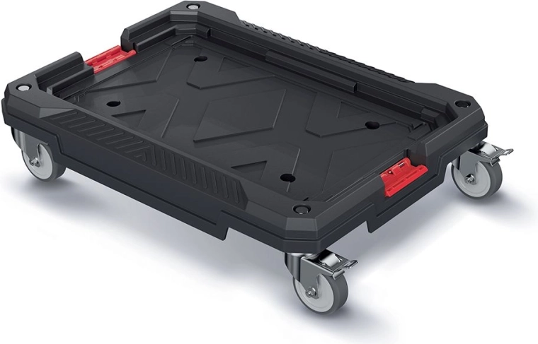 Plateforme roulante pour boîtes 440 × 585 × 145 mm – noire