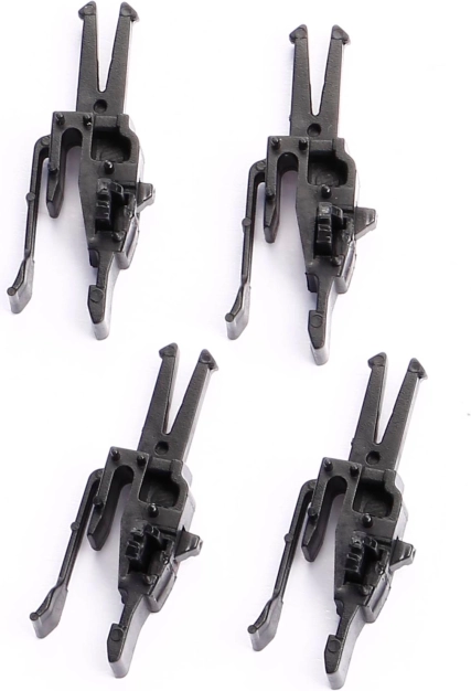 Piko Attelage court pour véhicules modèles, emballage de 4 pièces