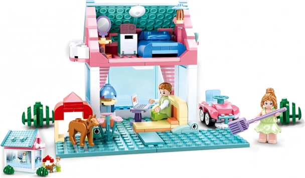 Sluban Girls Dream la casa del vicino – set di costruzione per bambini
