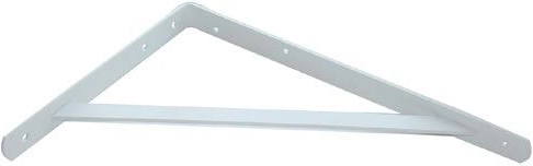 Mensola con staffa a console bianca – staffa portante per carichi pesanti