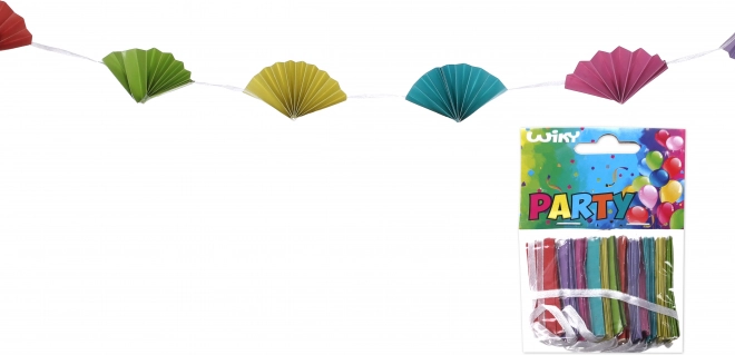 Guirlande en papier colorée 2 mètres