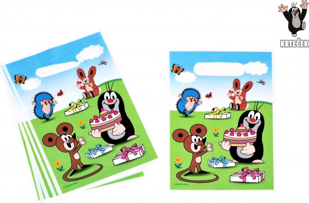 Partyposer med Muldvarpen og venner 23x16 cm