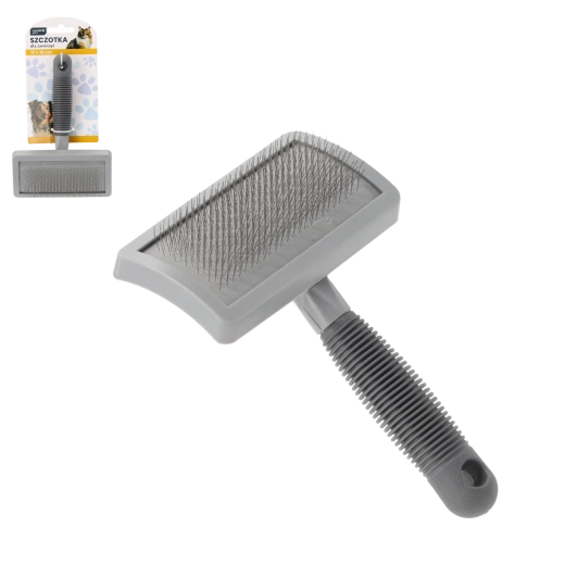 Pelsbørste til kæledyr 17 × 10 cm med fine trådbørstehår