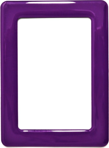 Cornice adesiva magnetica colore viola 12,3x8,1cm