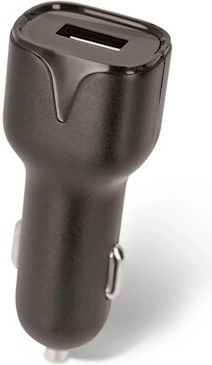 Setty Caricatore USB da auto 1 A con cavo microUSB 1 m, nero