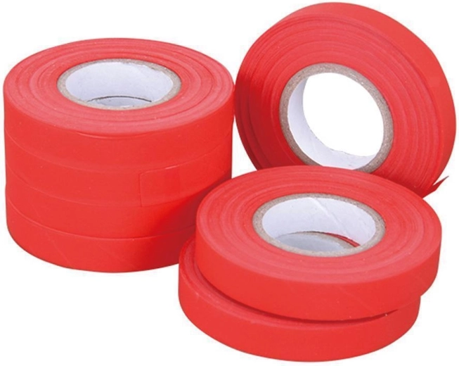 Nastro per pinze legatrici per piante, rosso (set 20 pz)