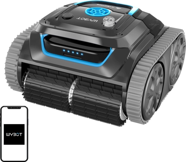 Cordless robotic pool cleaner Wybot S1
