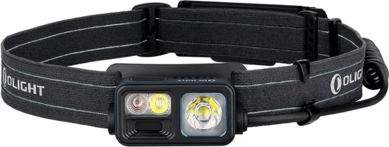Olight Array 2S Midnight Blue Limited Edition headlamp with rechargeable 3.6 V 2600 mAh battery