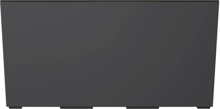 Jardinière avec insert 58 cm anthracite URBI CASE