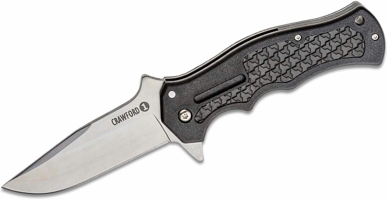Cold Steel Crawford Model 1 Black Pocket Knife
