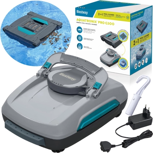 Bestway Aquatronix Pro G300 robot aspirapiscina e skimmer wireless 2in1