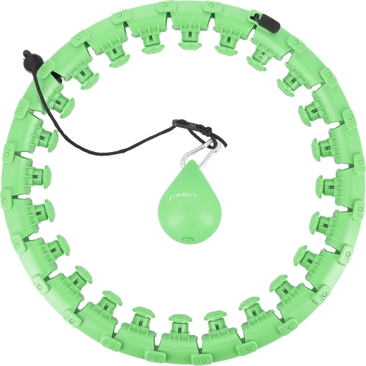 HMS HHW01 Smart Massage Hoop with Weight green