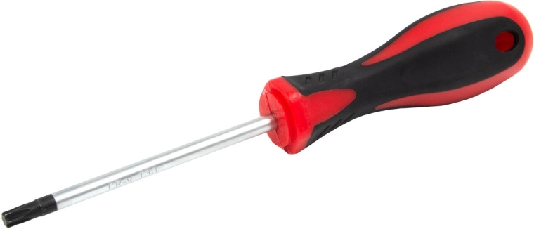 Torx T30-skruetrækker af S2-stål med magnetisk spids
