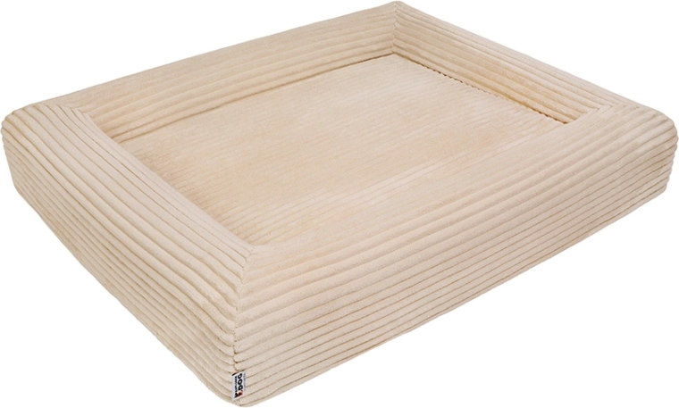 Panier orthopédique pour chien Explorer Dog Cloud S 80 × 60 cm beige vanille