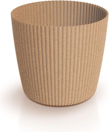 Cache-pot Milly Round Eco Wood 14,6 cm naturo eco