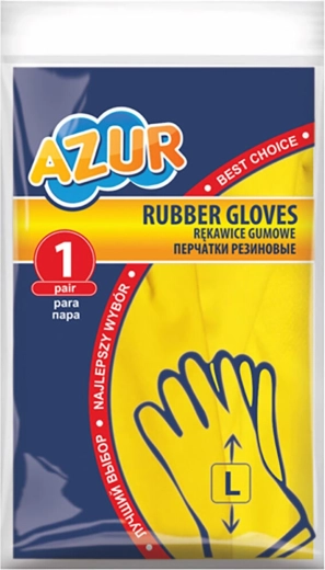 AZUR Rubber Cleaning Gloves size L
