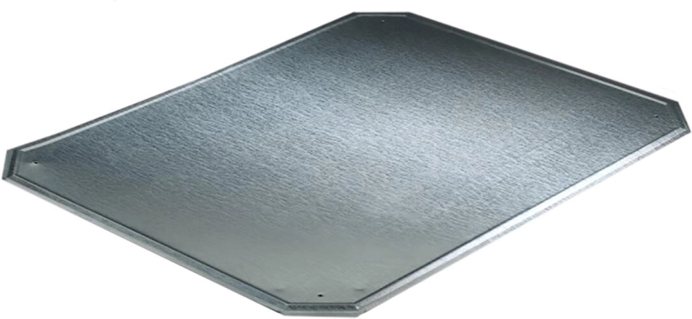 Plech pod kamna 100 × 65 cm zinek
