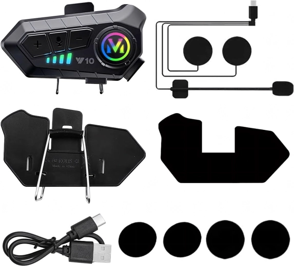 Bluetooth headset motorkerékpár sisakhoz 5.3